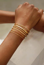 Gift Set Silver Bracelets for Women Trendy Sterling Silver Jewelry Set for Women Bracelets for Women Gold Jewelry set - Femlinza