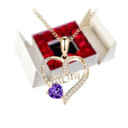Gifts for Women Jewelry Pendant Necklace /w Soap Eternal Rose Gift Box Mother's Day Necklace Jewelry Wedding Anniversary Gifts - Femlinza
