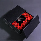 Gifts for Women Jewelry Pendant Necklace /w Soap Eternal Rose Gift Box Mother's Day Necklace Jewelry Wedding Anniversary Gifts - Femlinza