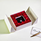 Gifts for Women Jewelry Pendant Necklace /w Soap Eternal Rose Gift Box Mother's Day Necklace Jewelry Wedding Anniversary Gifts - Femlinza