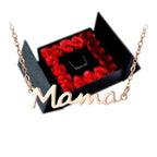 Gifts for Women Jewelry Pendant Necklace /w Soap Eternal Rose Gift Box Mother's Day Necklace Jewelry Wedding Anniversary Gifts - Femlinza