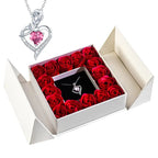 Gifts for Women Jewelry Pendant Necklace /w Soap Eternal Rose Gift Box Mother's Day Necklace Jewelry Wedding Anniversary Gifts - Femlinza