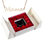 Gifts for Women Jewelry Pendant Necklace /w Soap Eternal Rose Gift Box Mother's Day Necklace Jewelry Wedding Anniversary Gifts - Femlinza