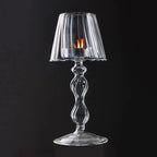 Glass Tealight Candle Holder – Elegant Decorative Lamp for Home & Weddings - Femlinza