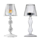 Glass Tealight Candle Holder – Elegant Decorative Lamp for Home & Weddings - Femlinza