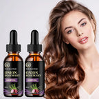 Hair Care Essential Oil Onion Rosemary Peppermint Fortified Oil Nourishing Split Dry Organic Hair Care Improving Hair Quality - Femlinza