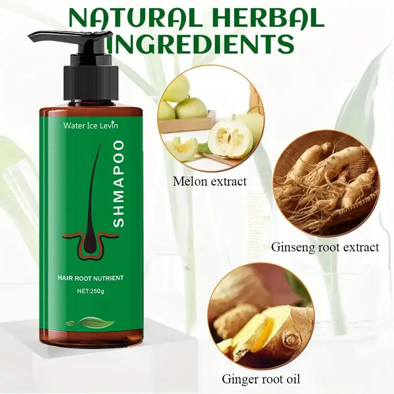 Hair Root Nutrient Peptide Protein Shampoo, Keratin and Biotin, 8.82 Oz, Deep Care for Dry, Frizzy and Damaged Hair, Moisturizing and Smoothing Formula, Suitable for Men and Women - Femlinza