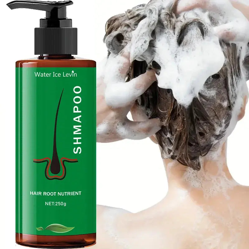 Hair Root Nutrient Peptide Protein Shampoo, Keratin and Biotin, 8.82 Oz, Deep Care for Dry, Frizzy and Damaged Hair, Moisturizing and Smoothing Formula, Suitable for Men and Women - Femlinza