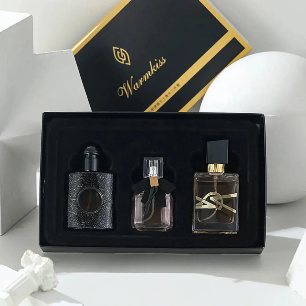 High Quality Original Women's Perfume Set Long-lasting Fragrance Eau de Toilette Women's Dating Gift Box Attract Men Dupes Gift - Femlinza