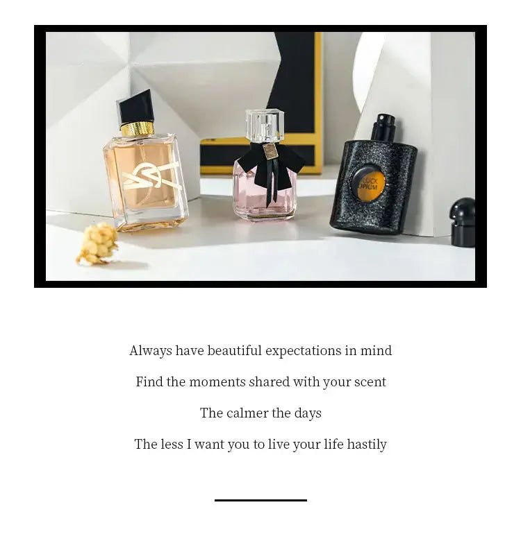 High Quality Original Women's Perfume Set Long-lasting Fragrance Eau de Toilette Women's Dating Gift Box Attract Men Dupes Gift - Femlinza