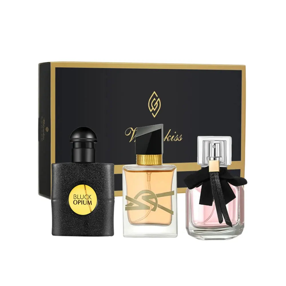 High Quality Original Women's Perfume Set Long-lasting Fragrance Eau de Toilette Women's Dating Gift Box Attract Men Dupes Gift - Femlinza