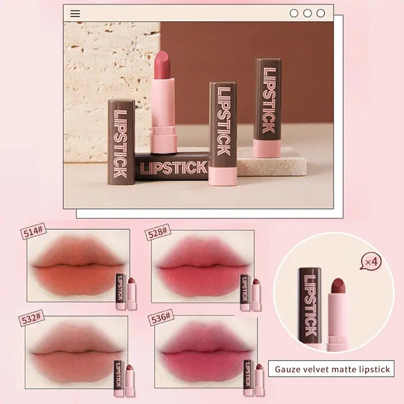 HiVi Makeup Gift Box Powder Glue Record Limited Lipstick Powder Makeup gift box set Valentine's Day gift for your wife - Femlinza