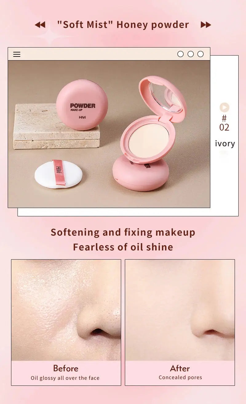 HiVi Makeup Gift Box Powder Glue Record Limited Lipstick Powder Makeup gift box set Valentine's Day gift for your wife - Femlinza