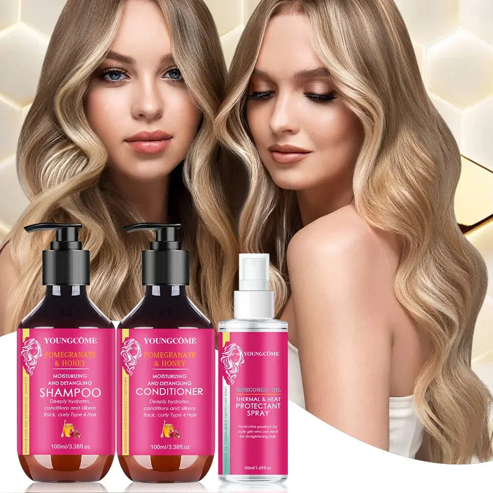 Hot Sales Hair Care Serie Shampoo Hair Mask Hair Oil Moisturizing Smoothing Softing Shiny Improving Frizz Gift/valentine Gift - Femlinza