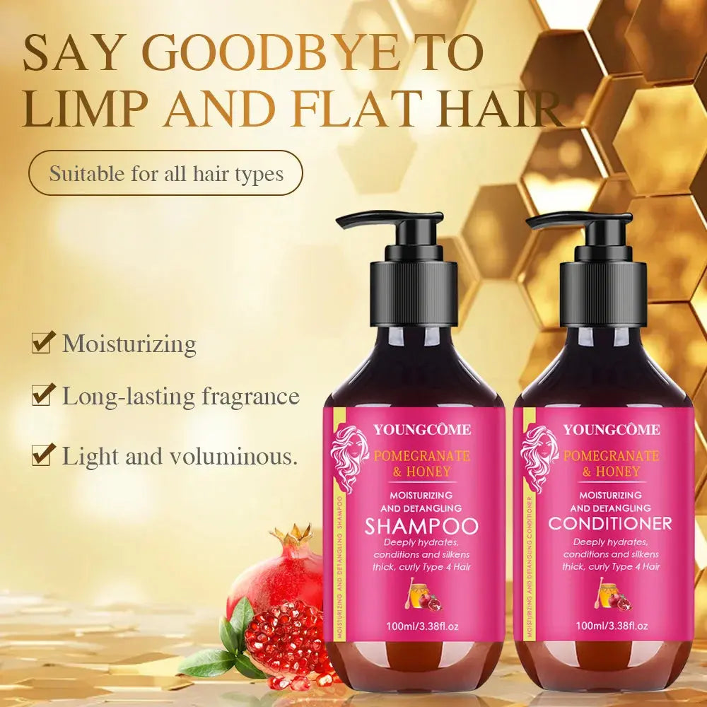 Hot Sales Hair Care Serie Shampoo Hair Mask Hair Oil Moisturizing Smoothing Softing Shiny Improving Frizz Gift/valentine Gift - Femlinza