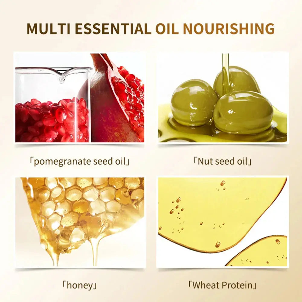 Hot Sales Hair Care Serie Shampoo Hair Mask Hair Oil Moisturizing Smoothing Softing Shiny Improving Frizz Gift/valentine Gift - Femlinza