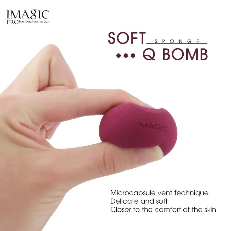 IMAGIC Beauty Sponge Face Wash Puff Gourd Water Drop Wet And Dry Makeup Tool - Femlinza