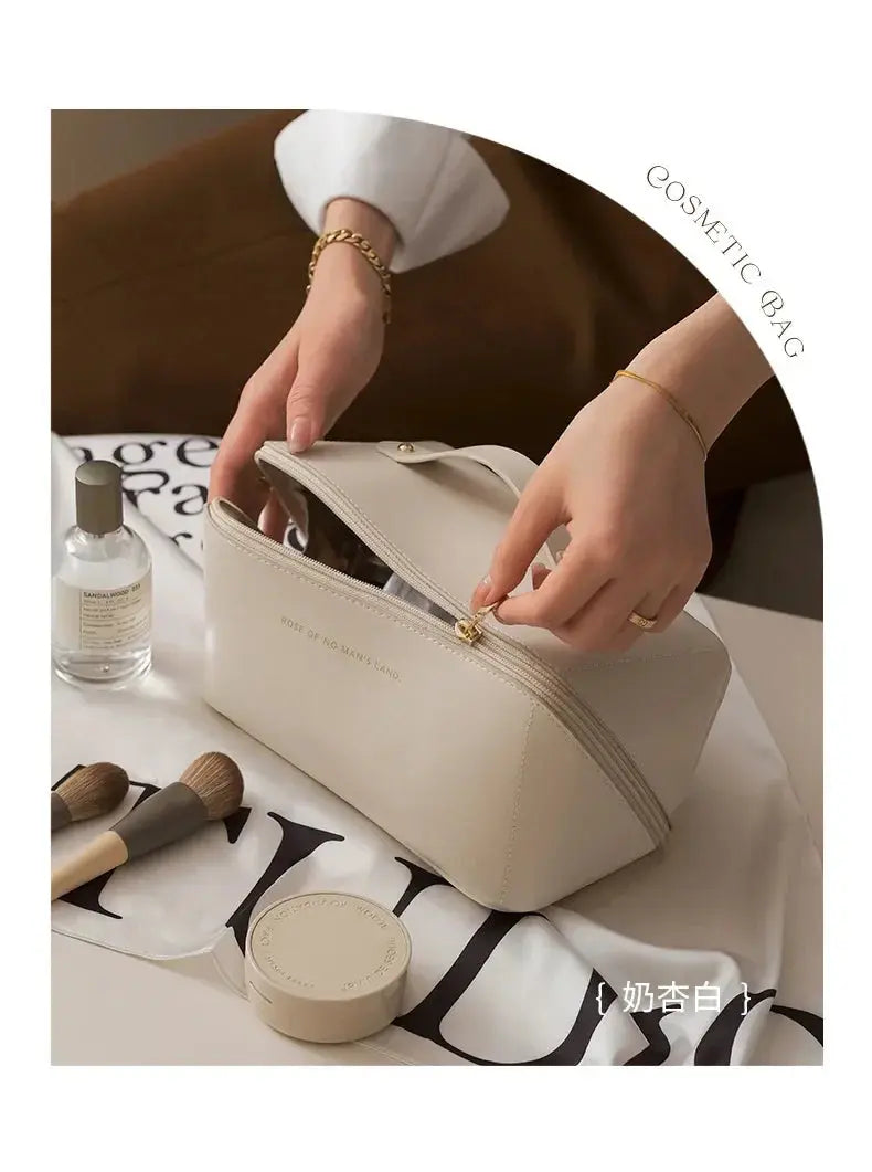 Large Capacity Travel Cosmetic Bag Multifunction Travel Cosmetic Bag Women Toiletries Organizer Female Storage Make Up Case Tool - Femlinza