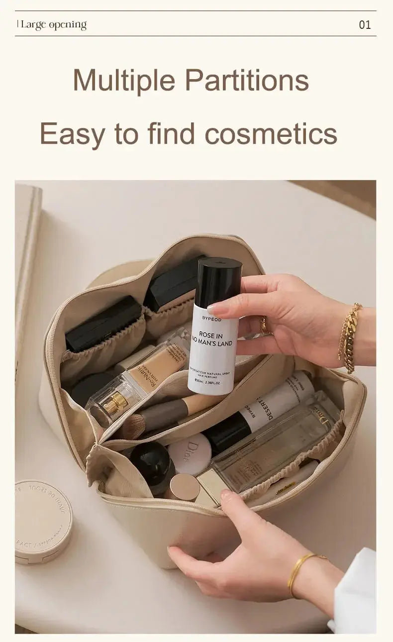 Large Capacity Travel Cosmetic Bag Multifunction Travel Cosmetic Bag Women Toiletries Organizer Female Storage Make Up Case Tool - Femlinza