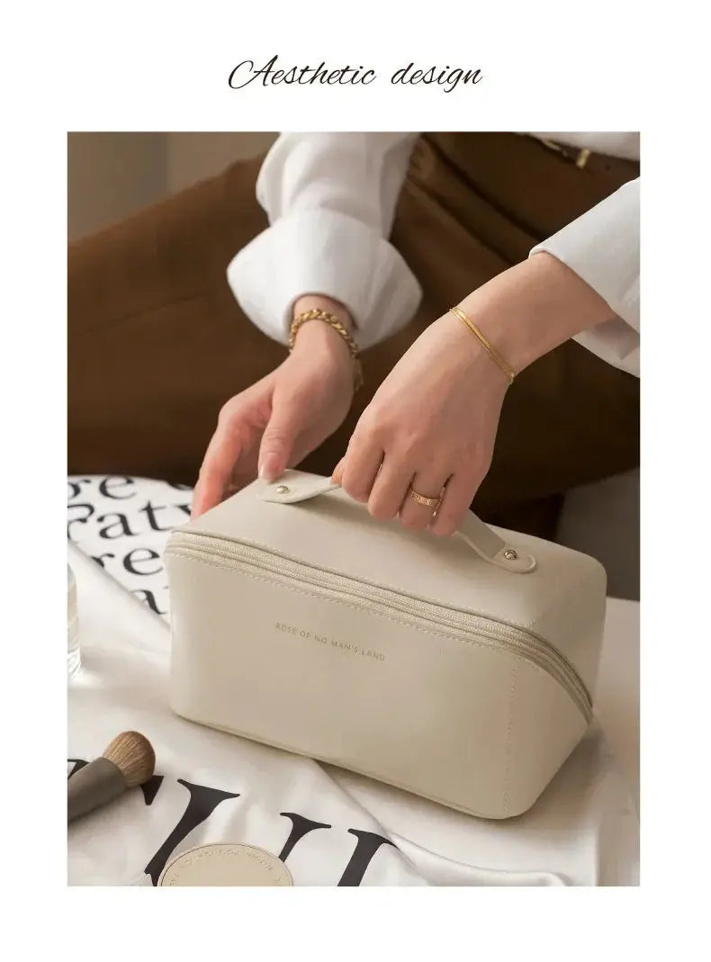 Large Capacity Travel Cosmetic Bag Multifunction Travel Cosmetic Bag Women Toiletries Organizer Female Storage Make Up Case Tool - Femlinza