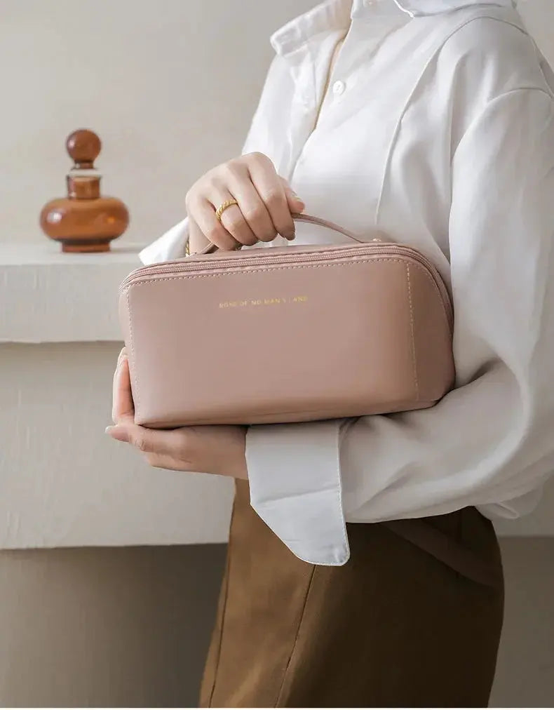 Large Capacity Travel Cosmetic Bag Multifunction Travel Cosmetic Bag Women Toiletries Organizer Female Storage Make Up Case Tool - Femlinza