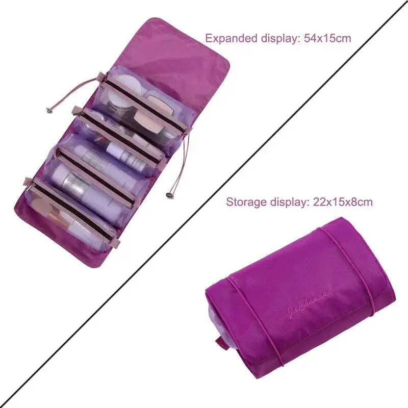 Large Capacity Travel Cosmetic Bag Multifunction Travel Cosmetic Bag Women Toiletries Organizer Female Storage Make Up Case Tool - Femlinza