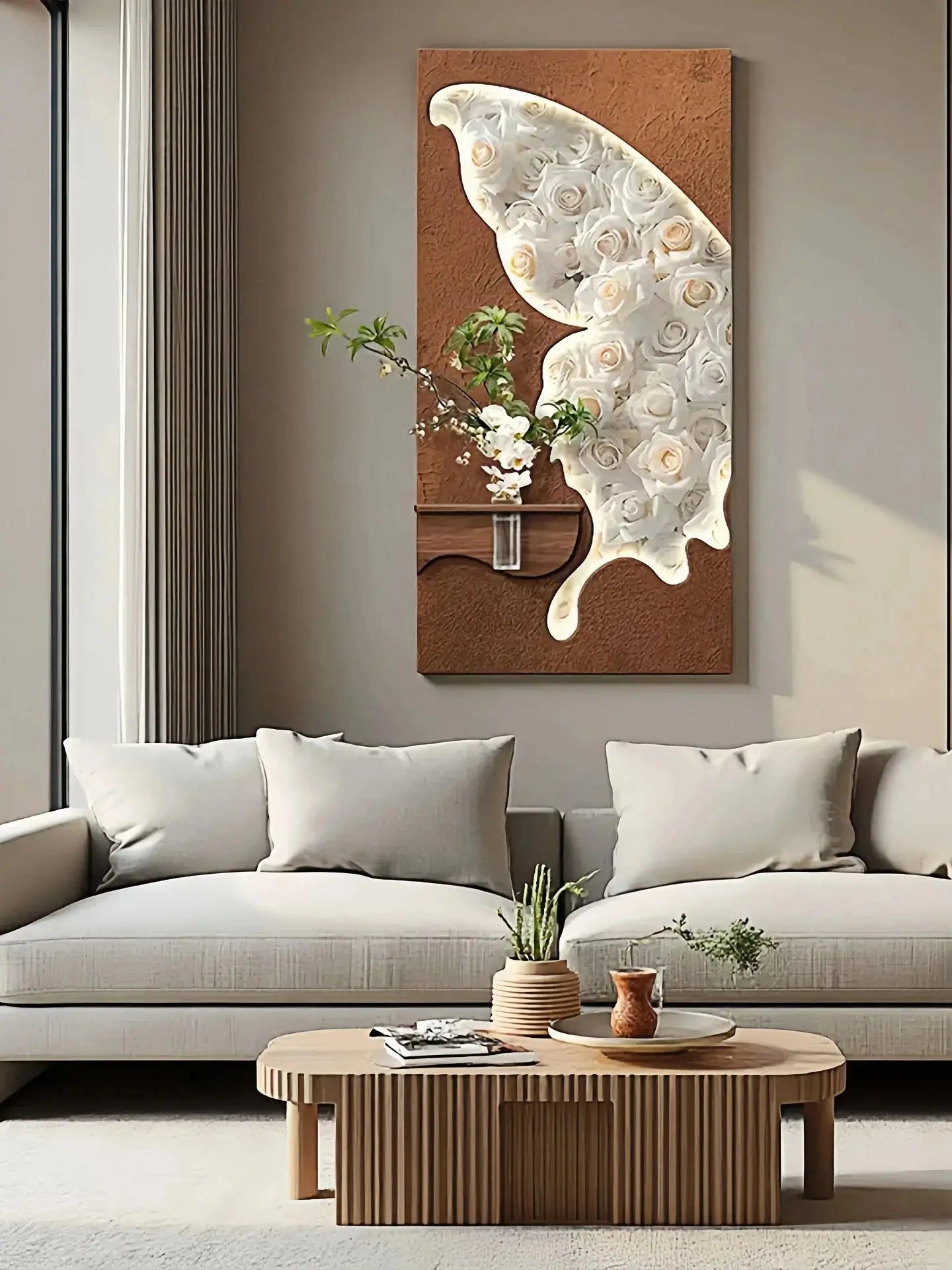 LED Wall Decorative Painting – Modern Living Room & Home Décor Light - Femlinza