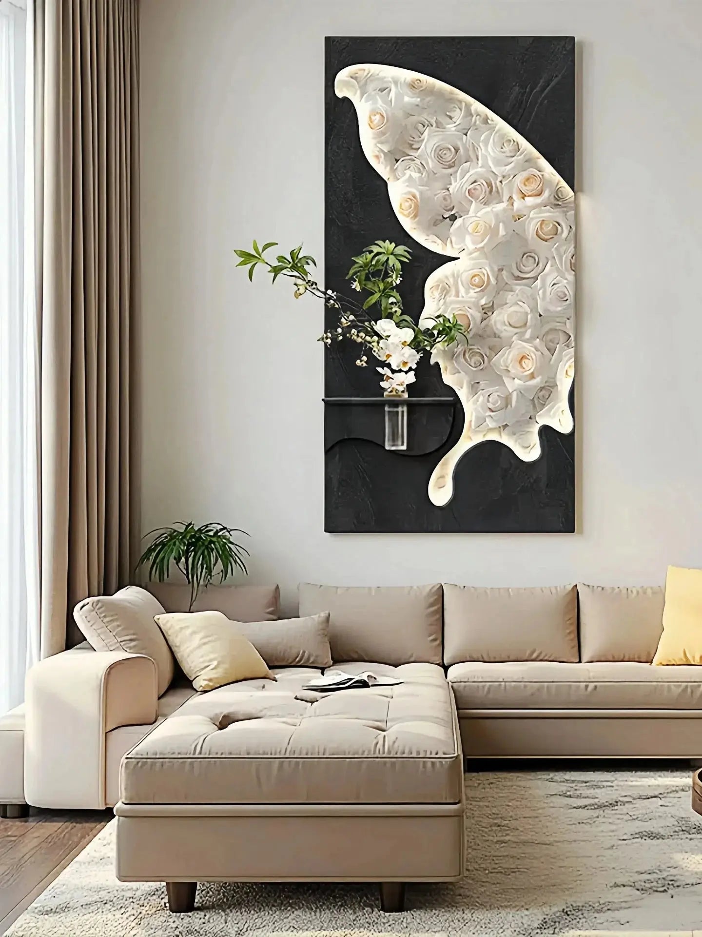 LED Wall Decorative Painting – Modern Living Room & Home Décor Light - Femlinza