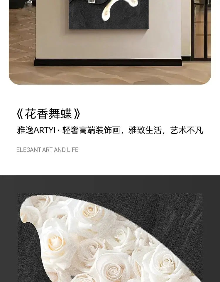 LED Wall Decorative Painting – Modern Living Room & Home Décor Light - Femlinza