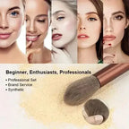 Makeup Brush Set Soft Fluffy Professiona Cosmetic Foundation Powder Eyeshadow Kabuki Blending Make Up Brush Beauty Tool Makeup - Femlinza