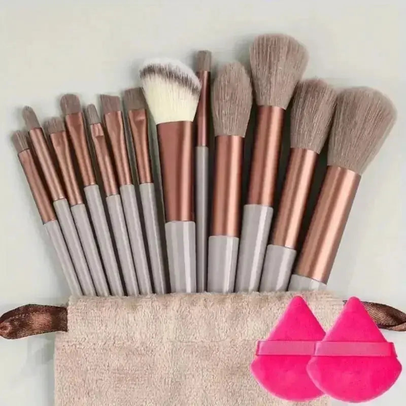 Makeup Brush Set Soft Fluffy Professiona Cosmetic Foundation Powder Eyeshadow Kabuki Blending Make Up Brush Beauty Tool Makeup - Femlinza