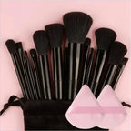 Makeup Brush Set Soft Fluffy Professiona Cosmetic Foundation Powder Eyeshadow Kabuki Blending Make Up Brush Beauty Tool Makeup - Femlinza