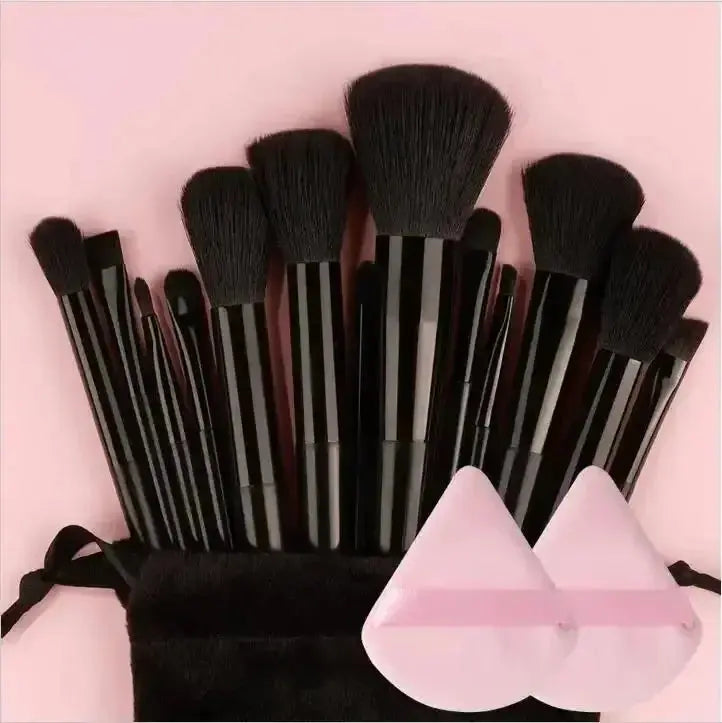 Makeup Brush Set Soft Fluffy Professiona Cosmetic Foundation Powder Eyeshadow Kabuki Blending Make Up Brush Beauty Tool Makeup - Femlinza
