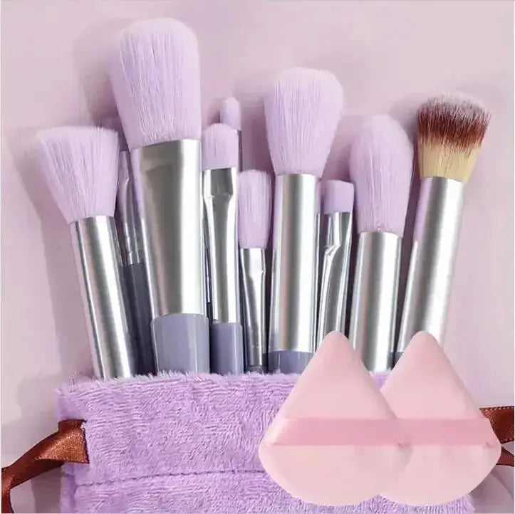 Makeup Brush Set Soft Fluffy Professiona Cosmetic Foundation Powder Eyeshadow Kabuki Blending Make Up Brush Beauty Tool Makeup - Femlinza