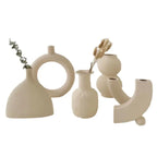 Modern Ceramic Art Vase – Minimalist Desktop & Home Decoration - Femlinza