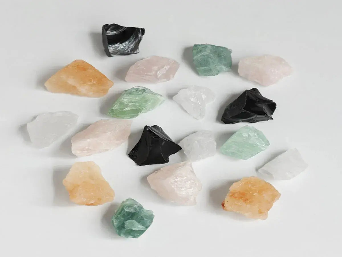 Natural Stone Essential Oil Diffuser – Crystal Aromatherapy Home Decor Set - Femlinza