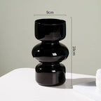 Nordic Glass Flower Vase – Modern Desktop & Home Decoration - Femlinza