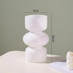 Nordic Glass Flower Vase – Modern Desktop & Home Decoration - Femlinza