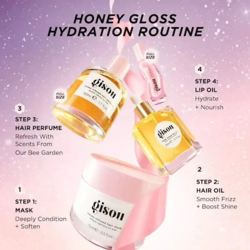 oison mini honey hair oil set hair care silky essential oil hair care hair care hair care essential oil hair oil - Femlinza