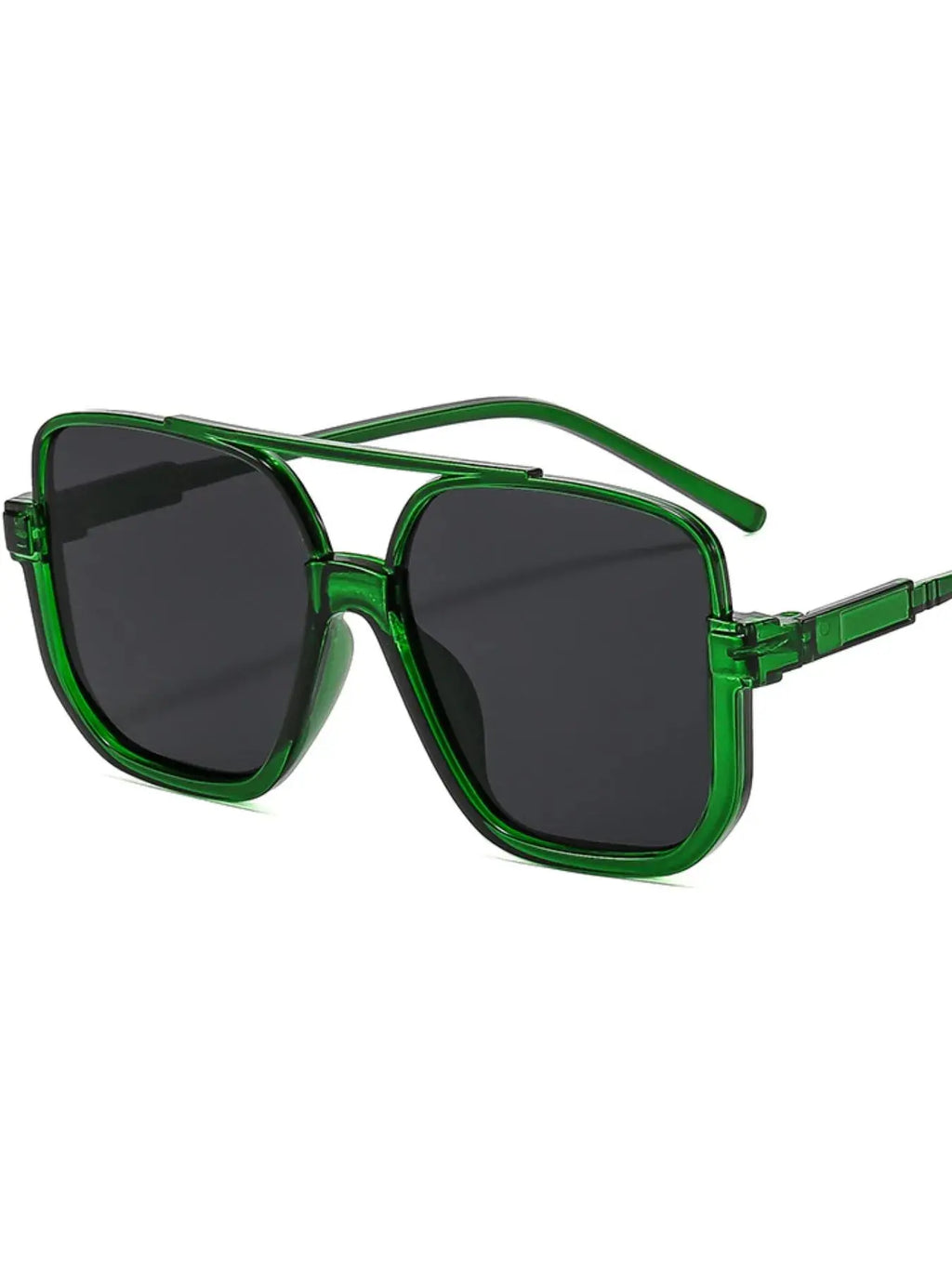Oversized Square Frame Fashion Sunglasses - Femlinza