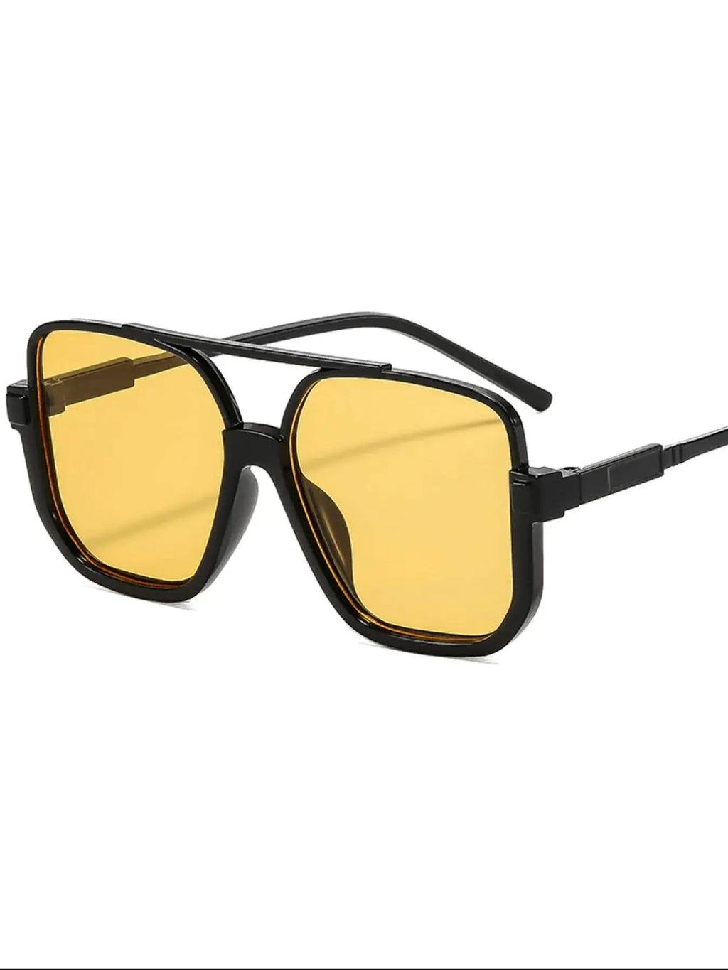Oversized Square Frame Fashion Sunglasses - Femlinza