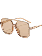 Oversized Square Frame Fashion Sunglasses - Femlinza