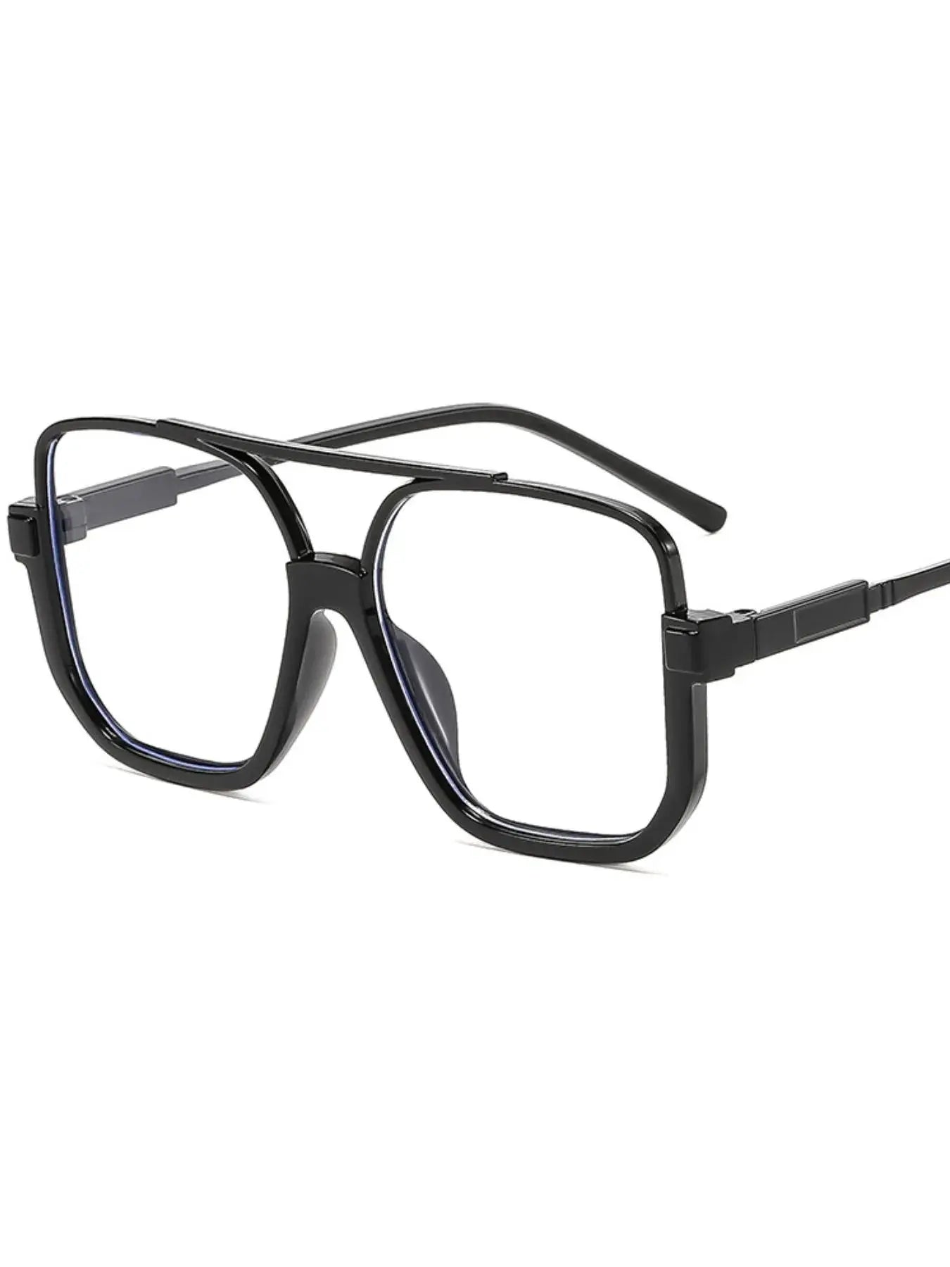 Oversized Square Frame Fashion Sunglasses - Femlinza