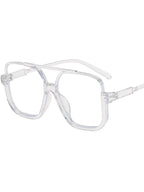 Oversized Square Frame Fashion Sunglasses - Femlinza