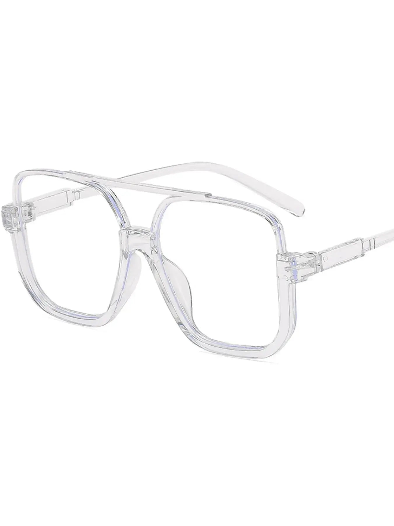 Oversized Square Frame Fashion Sunglasses - Femlinza