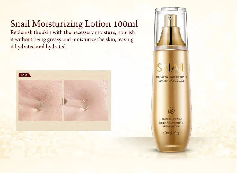 Piece Snail Collagen Skincare Set – Moisturizing & Revitalizing - Femlinza