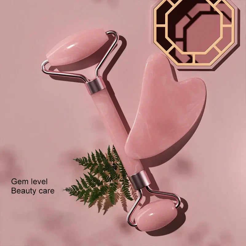 Roller for Face Neck Eye Resin Facial Massage Instrumenr Health Care Scraping Board Musclee Beauty Skincare Tools - Femlinza