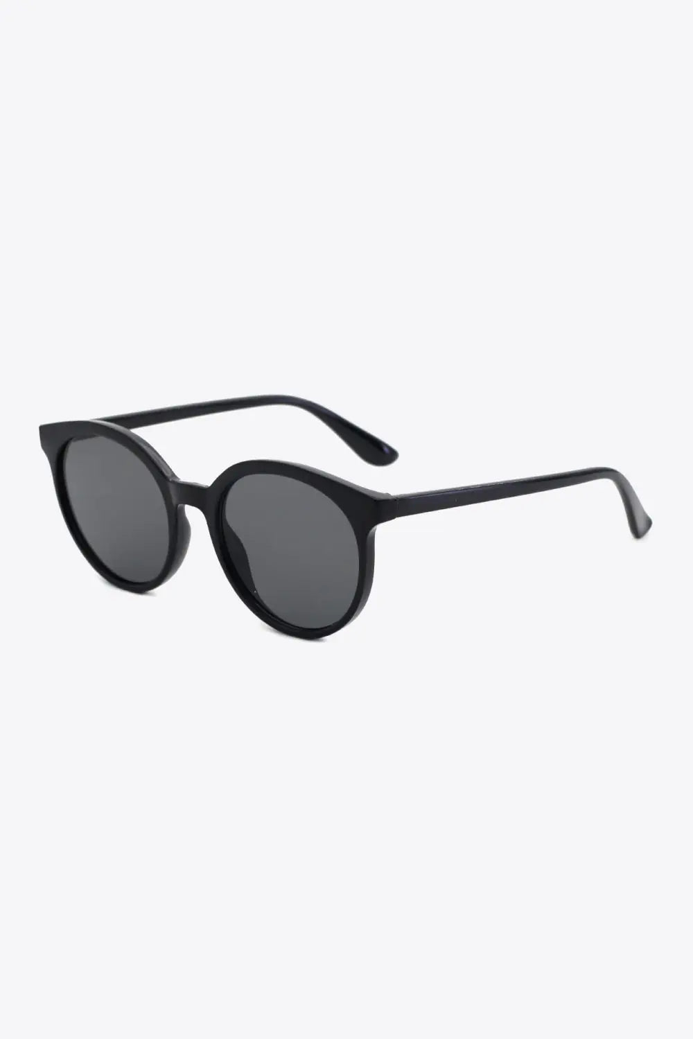 Round Full Rim Polycarbonate Frame Sunglasses - Femlinza