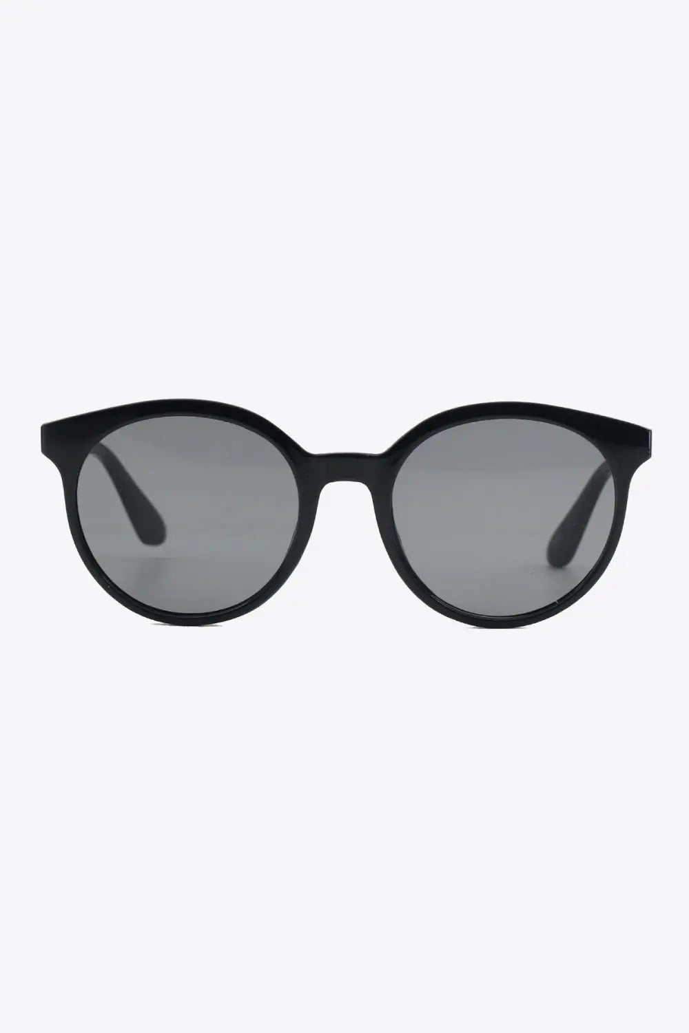 Round Full Rim Polycarbonate Frame Sunglasses - Femlinza