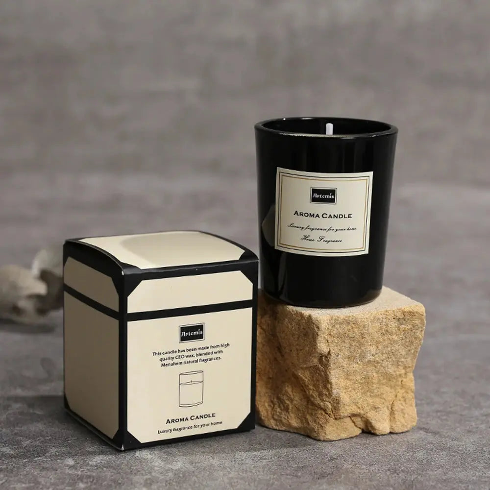 Scented Soy Wax Candle – Long-Lasting Aromatherapy for Home & Gifts - Femlinza